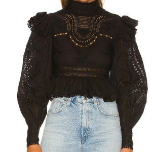 Tularosa Michon Top in Black Size Large